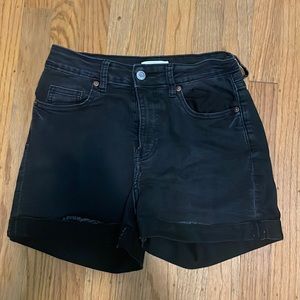 H&M Black Shorts